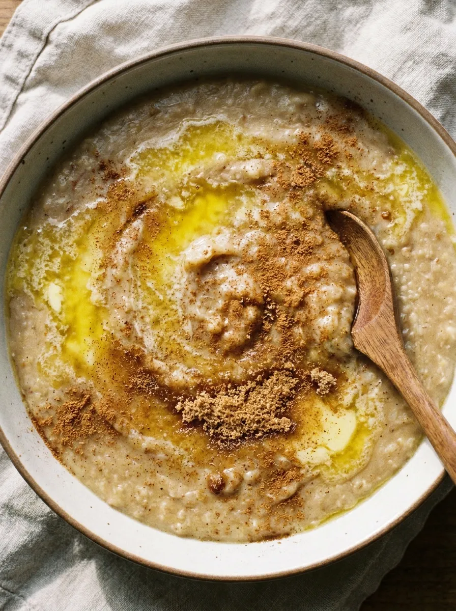 Persian haleem slow-cooked lamb and bulgur porridge