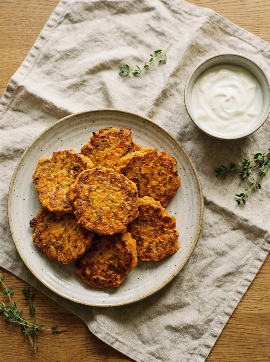 Sweet potato kookoo Persian sweet potato fritters