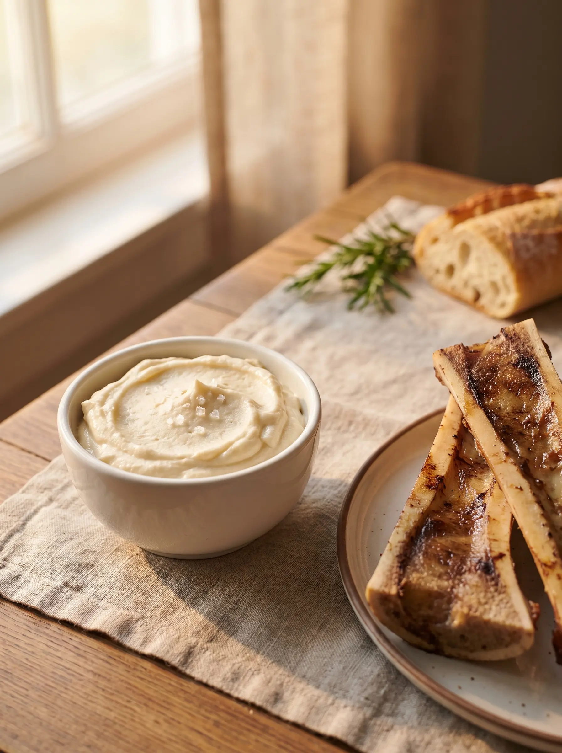Whipped bone marrow